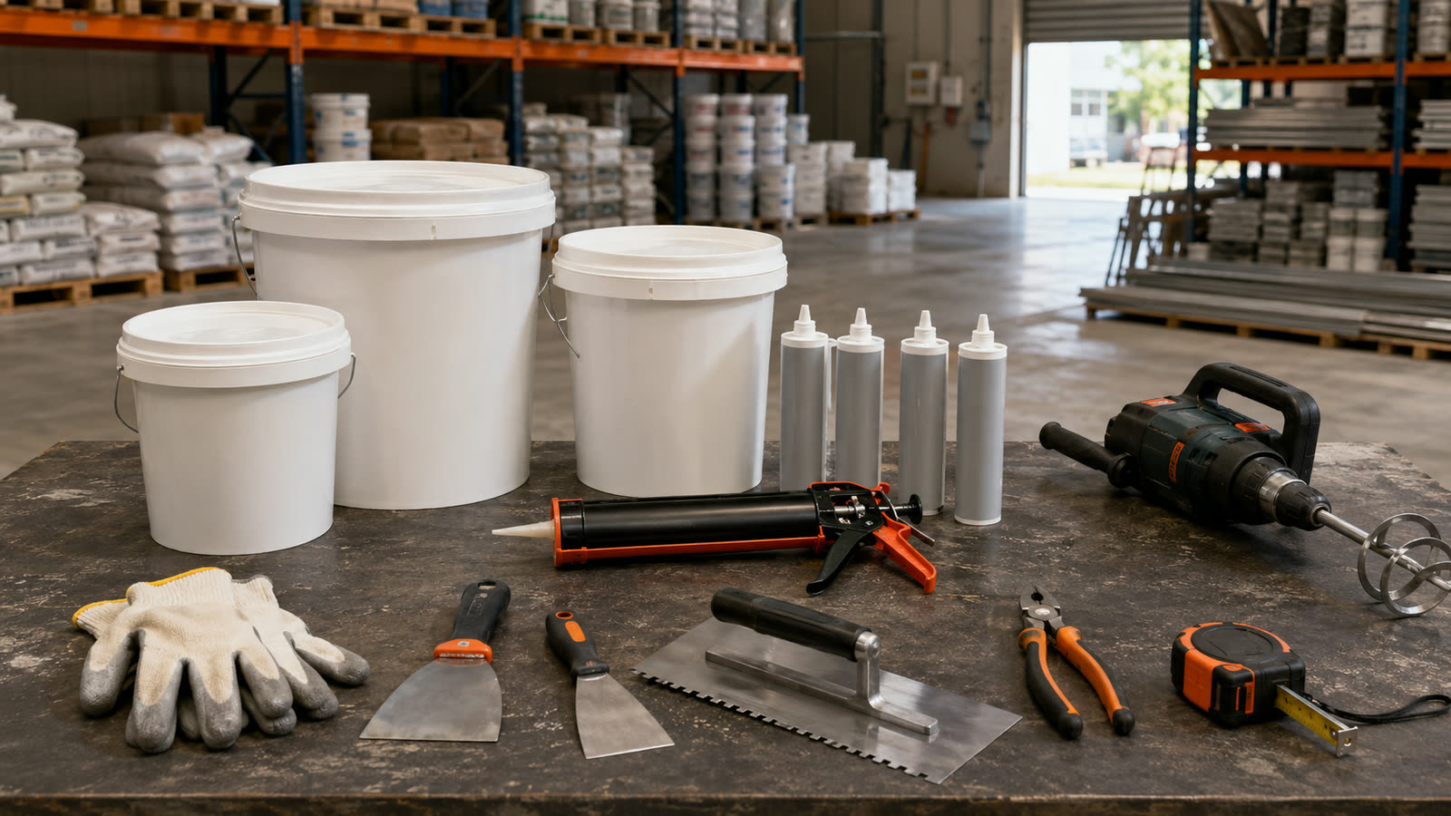 Tools and site equipment